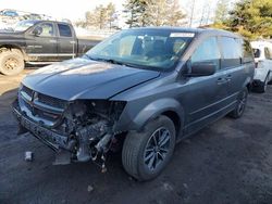 Salvage cars for sale from Copart New Britain, CT: 2017 Dodge Grand Caravan GT