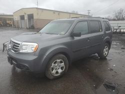 Salvage cars for sale at Marlboro, NY auction: 2013 Honda Pilot LX