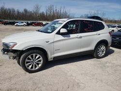 Salvage cars for sale from Copart Leroy, NY: 2017 BMW X3 XDRIVE28I