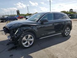 Salvage cars for sale at Miami, FL auction: 2023 Audi Q5 Premium Plus 45