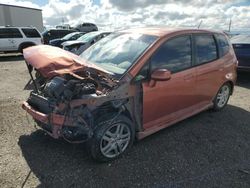 Salvage cars for sale from Copart Tucson, AZ: 2007 Honda FIT S