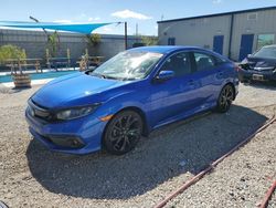 Salvage cars for sale from Copart Arcadia, FL: 2019 Honda Civic Sport