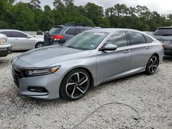 Salvage cars for sale at Houston, TX auction: 2018 Honda Accord Sport