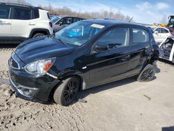 Salvage cars for sale from Copart Duryea, PA: 2019 Mitsubishi Mirage LE