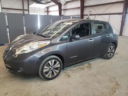 Salvage cars for sale at West Warren, MA auction: 2013 Nissan Leaf S