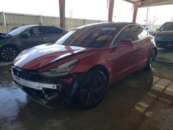 Salvage cars for sale at Homestead, FL auction: 2018 Tesla Model 3