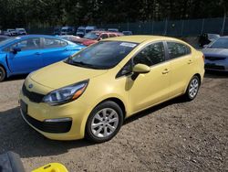 KIA Rio salvage cars for sale: 2016 KIA Rio LX