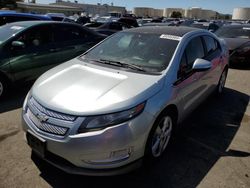 Chevrolet salvage cars for sale: 2012 Chevrolet Volt