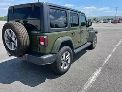 Salvage cars for sale at Orlando, FL auction: 2021 Jeep Wrangler Unlimited Sahara