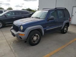 Salvage cars for sale from Copart Sacramento, CA: 2004 Jeep Liberty Sport