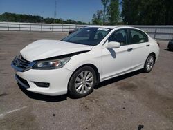 Salvage cars for sale at Dunn, NC auction: 2014 Honda Accord EX