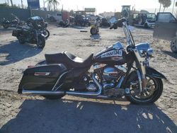 Salvage motorcycles for sale at West Palm Beach, FL auction: 2016 Harley-Davidson Flhr Road King