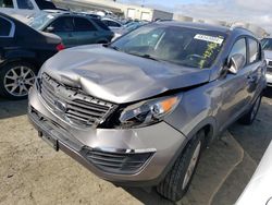 Salvage cars for sale from Copart Martinez, CA: 2012 KIA Sportage Base