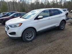 Salvage cars for sale at Bowmanville, ON auction: 2019 Ford Edge SEL