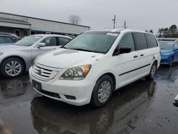 Honda Odyssey LX salvage cars for sale: 2009 Honda Odyssey LX