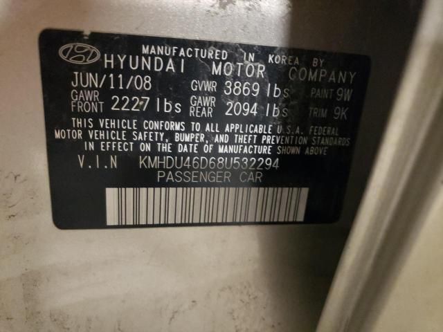 2008 Hyundai Elantra GLS