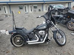 Salvage motorcycles for sale at Earlington, KY auction: 2008 Harley-Davidson Fxstb