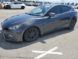 Salvage cars for sale from Copart Rancho Cucamonga, CA: 2016 Mazda 3 Grand Touring
