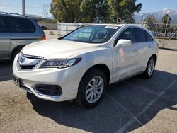 Salvage cars for sale at Rancho Cucamonga, CA auction: 2017 Acura RDX