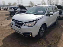 Salvage cars for sale from Copart Elgin, IL: 2018 Subaru Forester 2.5I Premium