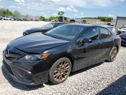 Salvage cars for sale at Hueytown, AL auction: 2024 Toyota Camry SE Night Shade