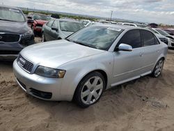 Salvage cars for sale at Albuquerque, NM auction: 2005 Audi S4