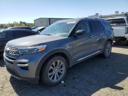 Salvage cars for sale at Vallejo, CA auction: 2022 Ford Explorer Limited