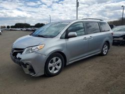 Toyota Sienna LE salvage cars for sale: 2018 Toyota Sienna LE