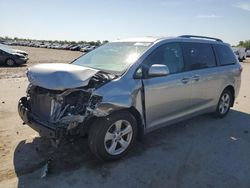 Salvage cars for sale at Sikeston, MO auction: 2017 Toyota Sienna LE