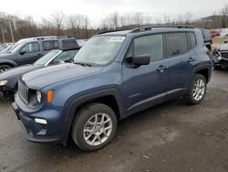 Salvage cars for sale from Copart Marlboro, NY: 2022 Jeep Renegade Latitude