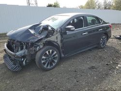 Salvage cars for sale from Copart Windsor, NJ: 2019 Nissan Sentra S
