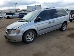 Salvage cars for sale at Colorado Springs, CO auction: 2002 Dodge Grand Caravan EX