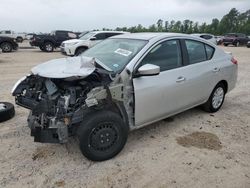 Salvage cars for sale at Houston, TX auction: 2018 Nissan Versa S