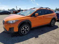 Subaru salvage cars for sale: 2018 Subaru Crosstrek Premium