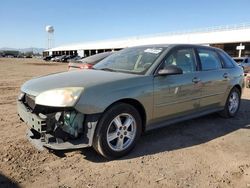 Salvage cars for sale from Copart Phoenix, AZ: 2005 Chevrolet Malibu Maxx LS