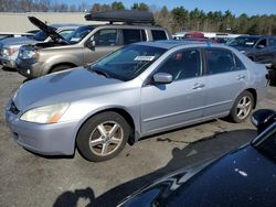 Salvage cars for sale at Exeter, RI auction: 2005 Honda Accord EX