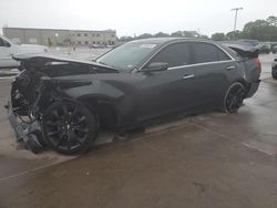 Salvage cars for sale at Wilmer, TX auction: 2017 Cadillac CTS Vsport Premium Luxury