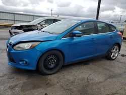 Salvage cars for sale at Dyer, IN auction: 2013 Ford Focus Titanium