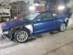 Salvage cars for sale from Copart Albany, NY: 2016 Audi A5 Premium Plus S-Line