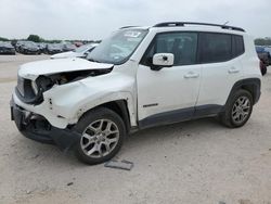 Salvage cars for sale from Copart San Antonio, TX: 2017 Jeep Renegade Latitude
