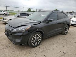 Salvage cars for sale at Houston, TX auction: 2020 Ford Escape SE Sport