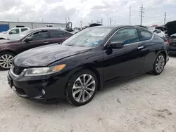 Salvage cars for sale at Haslet, TX auction: 2014 Honda Accord EXL