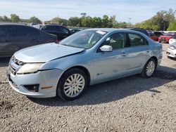 Salvage cars for sale at Riverview, FL auction: 2010 Ford Fusion Hybrid