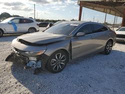 Salvage cars for sale at Homestead, FL auction: 2022 Chevrolet Malibu RS