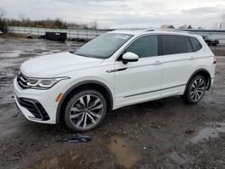 Volkswagen salvage cars for sale: 2022 Volkswagen Tiguan SEL R-Line