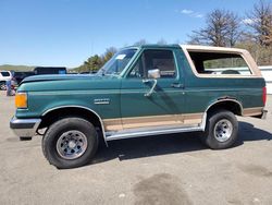 Salvage cars for sale at Brookhaven, NY auction: 1987 Ford Bronco U100