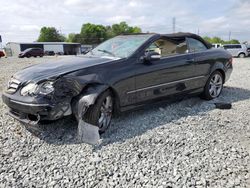 Salvage cars for sale at Mebane, NC auction: 2007 Mercedes-Benz CLK 350