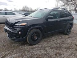 Salvage cars for sale from Copart Ontario Auction, ON: 2018 Jeep Cherokee Sport