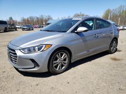 Salvage cars for sale at East Granby, CT auction: 2017 Hyundai Elantra SE