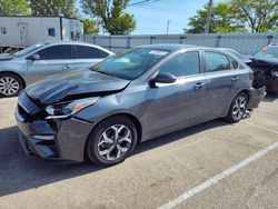 Salvage cars for sale from Copart Moraine, OH: 2021 KIA Forte FE